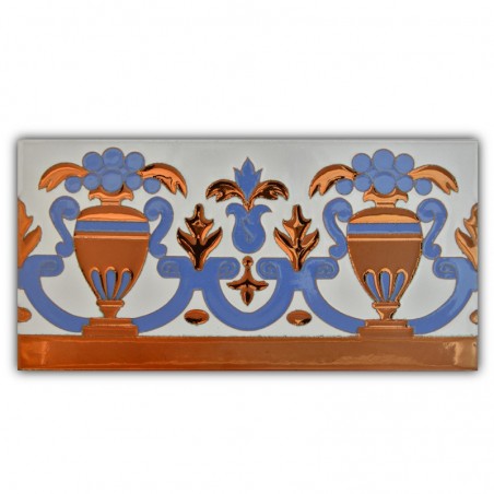 Azulejo Sevillano relieve MZ-027-941