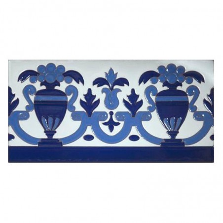 Azulejo Sevillano relieve MZ-027-441