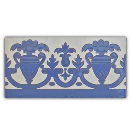 Azulejo Sevillano relieve MZ-027-41