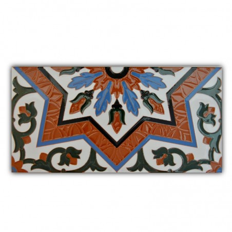 Sevillan tile relief MZ-038-00